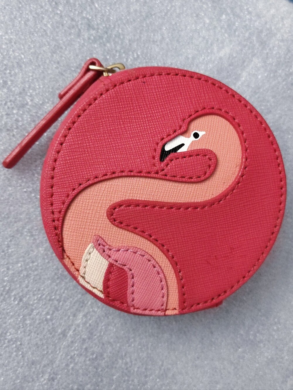 Kate Spade Flamingo Coin Pouch - Picture 8 of 10